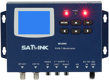 Модулятор WS-6990 HDMI – DVB-T/C SATLINK 