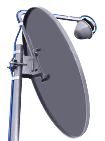 WiFi MIMO облучатель 5-6 ГГц KIR-5800DP для спутниковой тарелки