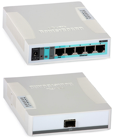 Гигабитный коммутатор MikroTik RB260GS