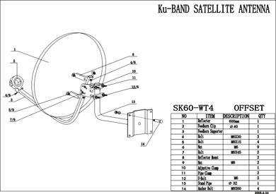 Монтаж и настройка спутниковой антенны Триколор
