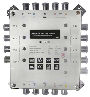 Каскадируемый мультисвитч KC508
