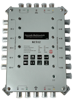 Каскадируемый мультисвитч KC512 