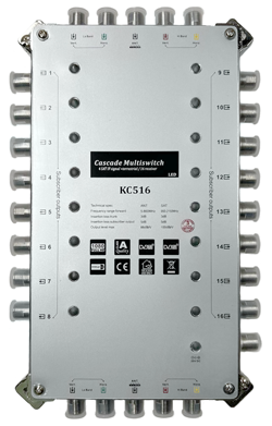 Каскадируемый мультисвитч KC516 
