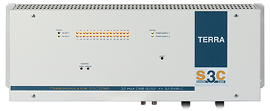 Компактная головная станция Terra S3C32WB (DVB-S/S2 в DVB-C)