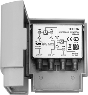 Антенные многовходовые усилители TERRA 