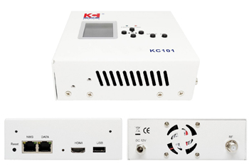 Телевизионный модулятор KC101 HDMI/IP/USB в DVB-T/С