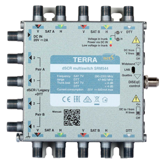 dSCR мультисвитч SRM 544 Terra